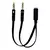 Kit 2 Cabo Adaptador Headphone P3 Para Headset (2 P2 Audio E Mic) na internet