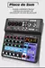 TEYUN-6Channel Power Karaokê Amplificador Estéreo, Mixer De Áudio, Interface - Trazlogo
