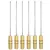 Kit Churrasco com 6 Espetos de 39cm da Riomar Equipesca - Trazlogo