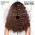 Comparação de cabelo antes e depois do uso do conjunto de scrunchies ZERO FRIZZ, mostrando cabelo crespo e volumoso à esquerda e cabelo definido e sem frizz à direita.