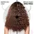 Comparação de cabelo antes e depois do uso de fronhas de cetim ZERO FRIZZ, mostrando cabelo crespo à esquerda e cabelo definido à direita.