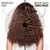 Comparação de cabelo antes e depois do uso da touca de cetim ZERO FRIZZ, mostrando a diferença na textura e controle do frizz.