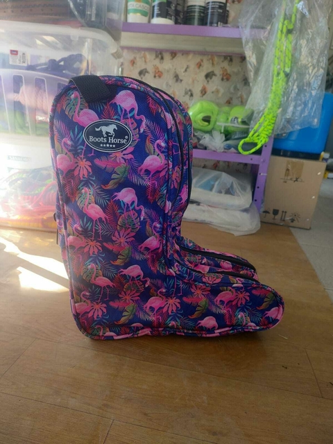 Bolsa Para Bota Estampada