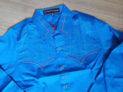 CAMISA TEXANUS AZUL