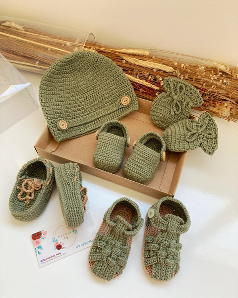 kit boas vindas verde - comprar online