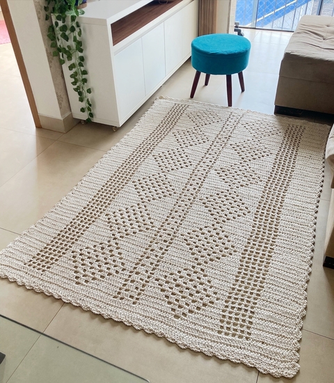 Tapete retangular quarto e sala - comprar online