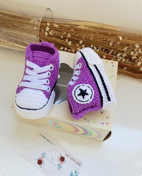 Tênis All Star roxo