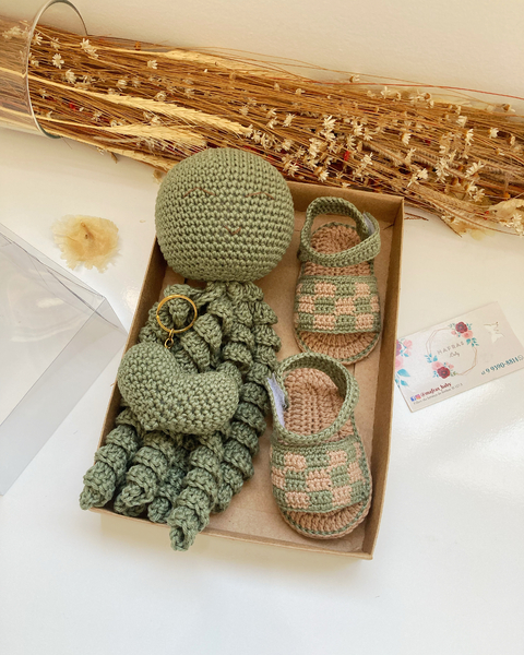 Kit unissex verde militar