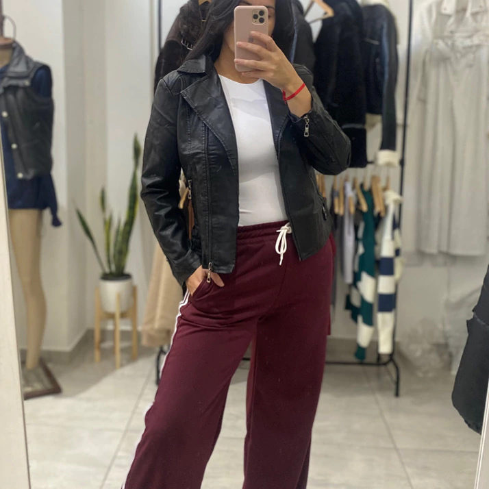 Chaqueta EcoCuero Importada