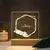 Luminária Personalizada com Nome Bebê | Novidade LED USB para Quarto Infantil