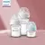 Mamadeiras de vidro Philips AVENT em diferentes tamanhos, com bicos projetados para conforto e fácil manuseio| Chic Ninar Outlet