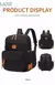 Mochila Land Maternidade Grande – Conforto e Organização para Pais Modernos - Chic Ninar Outlet