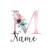 Imagem do Caixa de Memórias Floral | Porta Dente e Recordações com Nome Personalizado