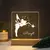 Imagem do Luminária Personalizada com Nome Bebê | Novidade LED USB para Quarto Infantil