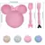 Kit de Talheres e Prato Infantil – Eco-Friendly com Desenhos Animados - Chic Ninar Outlet