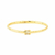 Bracelete Com Fecho Cravejado Ouro