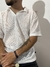 CHOMBA TEJIDA BLANCA