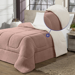 Coberdrom Cobertor King 1 Peça Maya CASAL Manta Soft e Sherpa de Carneiro 100% Polié na internet