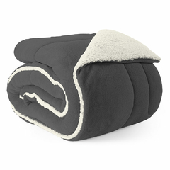 Coberdrom Cobertor King 1 Peça Maya CASAL Manta Soft e Sherpa de Carneiro 100% Polié - loja online