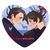 Botton de coração: Hannibal ( Hannigram )