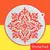 STENCIL S 433 20X20 CAPSULA MANDALA