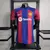 Camisa de futebol do Barcelona Home 2023/2024 - Azul+Grená