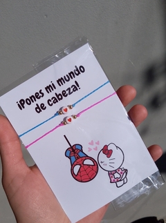 PULSERA "MUNDO DE CABEZA"