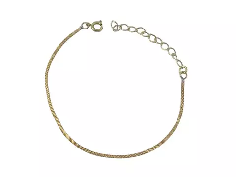 Pulseira Laminada Diamantada