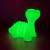 Dinossauros Esqueleto 3D Articulados Glow – Kit 4 Bronto, Trike, Estego e Ptero que Brilham no Escuro - Inspiratresd