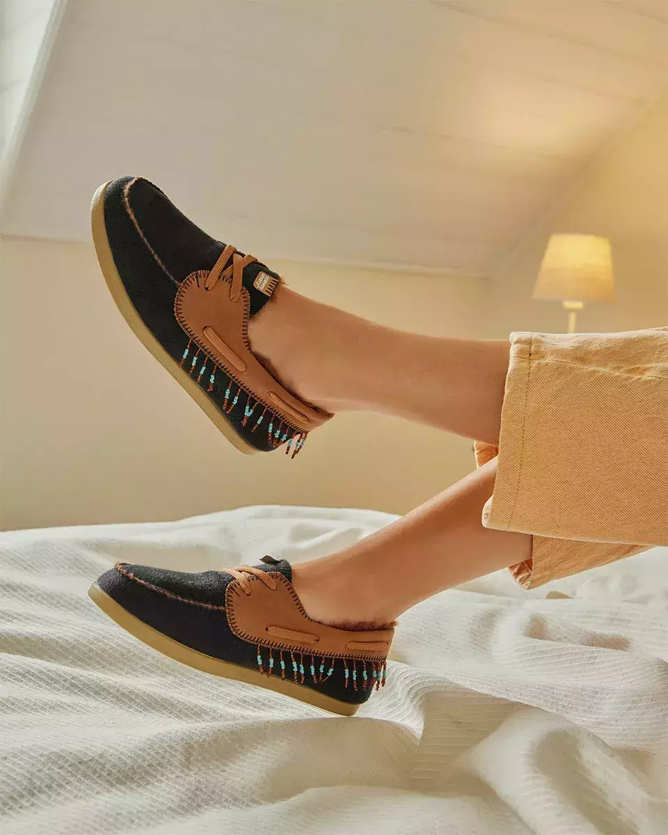 New Nautico Masai Gamuza Negro