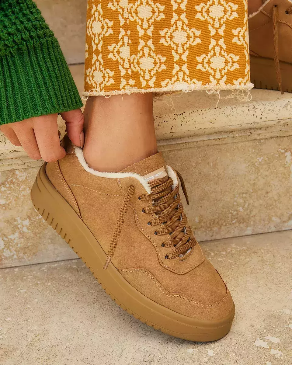 Sneaker 86 Texa Camel