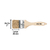 Brocha uso general de 2" con mango de madera, Pretul - Mi Ferreoutlet