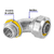 Conector curvo de 1/2" para tubo liquid tight, Volteck - comprar en línea