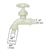 Llave para manguera, de plástico 65 g, entrada 1/2", Pretul