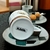 CANECA BEGE PORCELANA - TEMA HELLO MONDAY - loja online