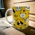 CANECA TEMA PET - GATINHOS AMARELA CARINHAS