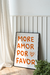 More amor por favor - comprar online