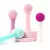 Escova de Limpeza Facial Compacta e Resistente 2 em 1 Para Limpeza e Esfoliaçã - FyShop