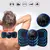 Mini Massageador EMS Estimulador Elétrico De Pescoço Portátil Para Alívio Das Dores Musculares - FyShop