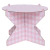 Boleira Desmontável G - Vichy Rosa