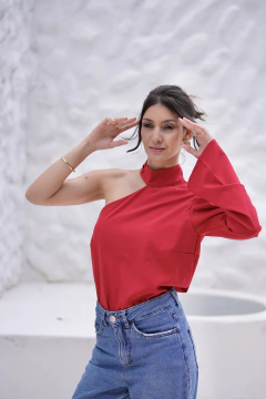 Blusa Feminina Olívia Vermelha - Velejim