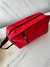 Botinero de cordura liso rojo