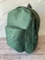 mochila cordura bolsillo verde grande