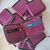 billetera craquelada violeta - comprar online