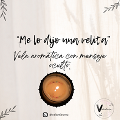 Banner de la categoría Me lo dijo una velita.
