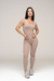 Macaquinho Fitness Luiza Marrom