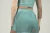 Conjunto de Short Fitness Duplo Flowers Verde Bertie - Leão Moda Fitness | Goiânia