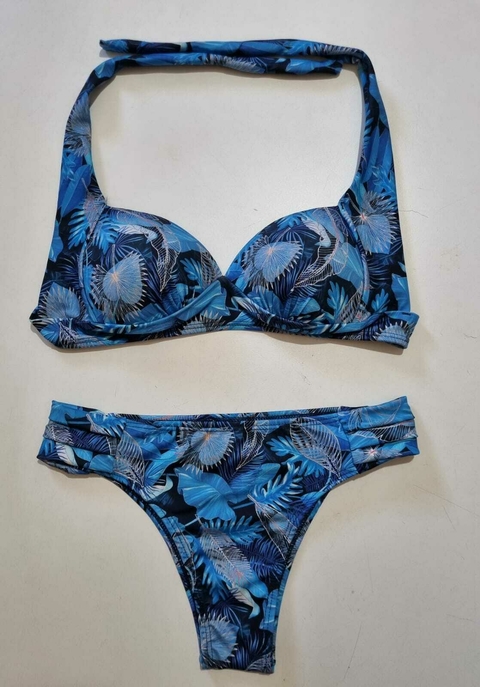 Conjunto Folhas Azuis