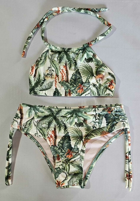 Biquini Infantil Folhagem - comprar online