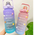 Garrafa de Água Squeeze Motivacional Com Adesivos 2L e 900ML na internet